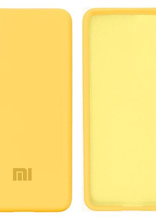 Чехол силиконовый full противоударный premium для xiaomi mi9se (20) canary yellow жёлтый