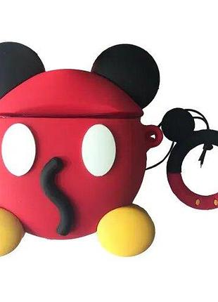 Чехол case 3d для airpods mikki mouse (45) микки маус