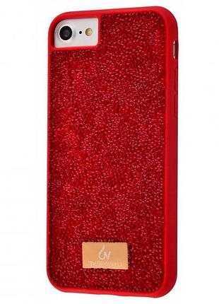Чехол diamond the bling world case для iphone 8 (10) red красный