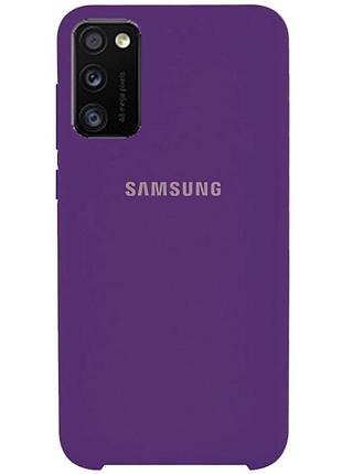 Чохол silicone case для samsung premium s20 purple (14) фіолетовий
