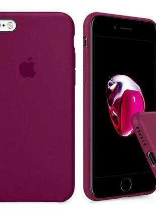 Чехол silicone full case для iphone 6/6s marsala марсала