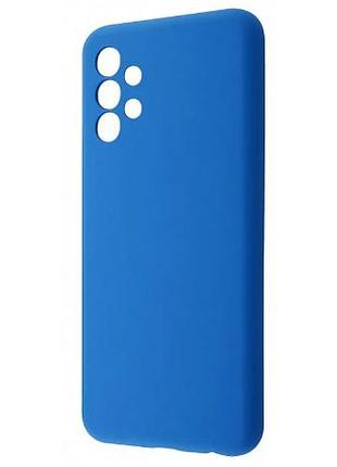 Чохол silicone case для samsung premium a53 blue (16) синій