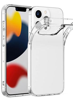 Чехол прозрачный силиконовый для iphone 14 pro max
