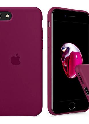 Чехол silicone full case se 2020 marsala марсала