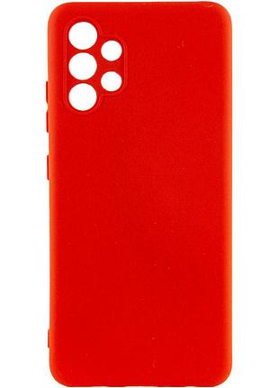 Чохол silicone case для samsung premium a53 camelia (15) світло-червоний
