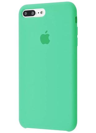 Чохол silicone case для iphone 8 plus spearmint м'ятний