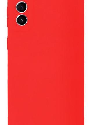 Чехол silicone case camera protective для samsung s21 plus (01) красный red 2
