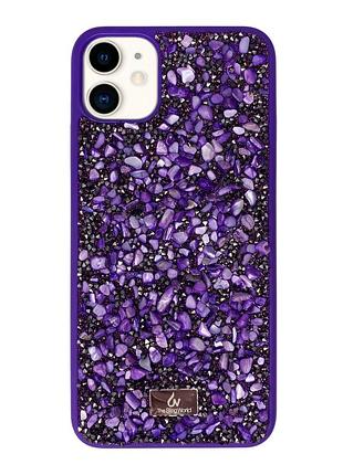 Чохол diamond the bling world case для iphone 11 (04) purple фіолетовий