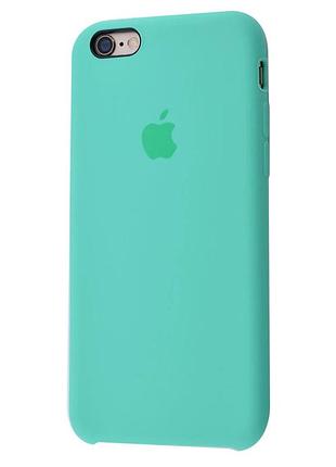 Чехол silicone case для iphone 6/6s spearmint мятный