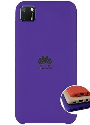 Чохол silicone full case для huawei y5p 2020 (11) ultraviolet фіолетовий