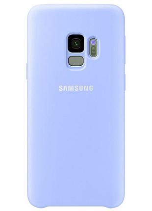 Чехол silicone case для samsung premium s9 plus lilac (13) лиловый