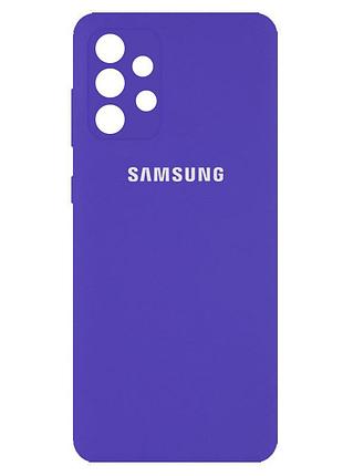 Чехол silicone case для samsung premium a53 purple (14) фиолетовый