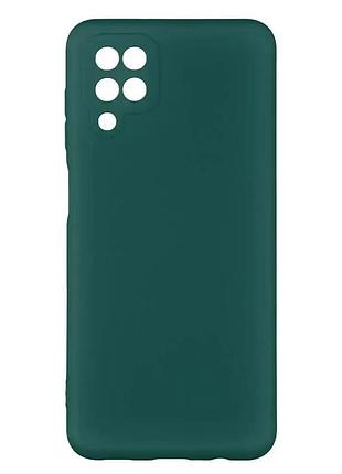 Чехол silicone case для samsung premium a22 5g forest green (22) темно зеленый