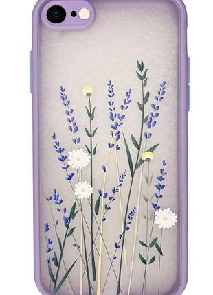 Чохол протиударний для iphone se 2020 (02) lavanda лаванда