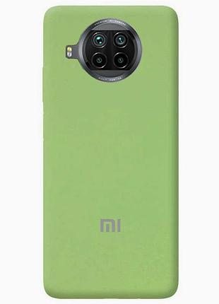 Чохол silicone case premium для xiaomi mi 10t lite mint (19) м'ятний