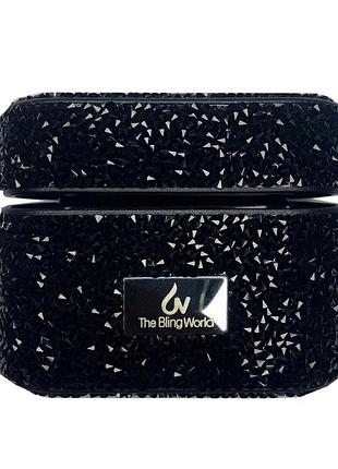 Чехол diamond case на airpods pro black (09)
