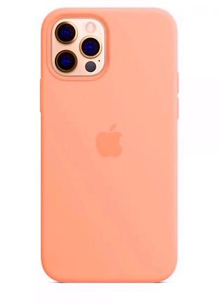 Чехол silicone full case для iphone 14 pro peach (08) персиковый