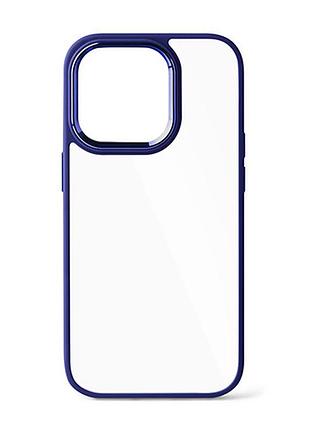 Чехол crystal shadow для iphone 15 pro max - dark blue