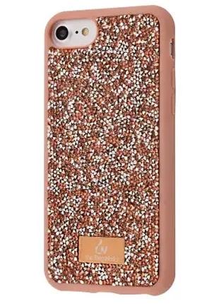 Чохол diamond the bling world case для iphone 7 (08) rose рожевий