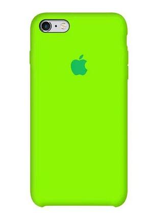 Чохол silicone case для iphone 5/5s (043) party green яскраво зелений