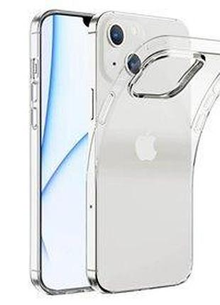 Чохол прозорий силіконовий для iphone 14 plus