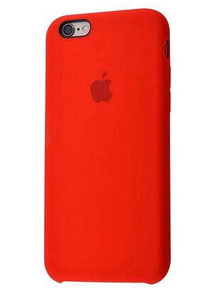 Чехол silicone case для iphone 6/6s red красный