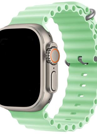 Ремешок для apple watch ocean band 38mm/40mm/41mm (mint) мятный