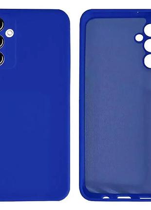 Чехол silicone case camera protective для samsung s21 fe (26) ярко синий neon blue