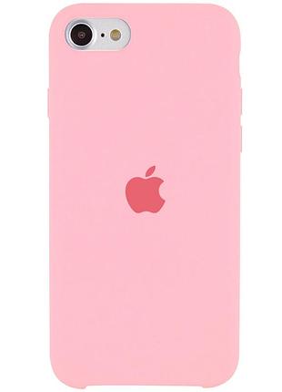 Чехол silicone case se 2020 light pink розовый