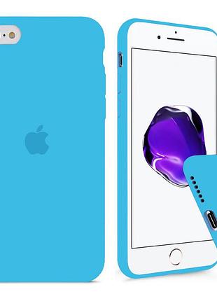 Чохол silicone full case se 2020 blue синій