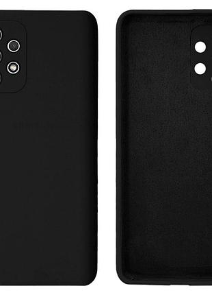 Чехол silicone case camera protective для samsung a33 (25) black черный