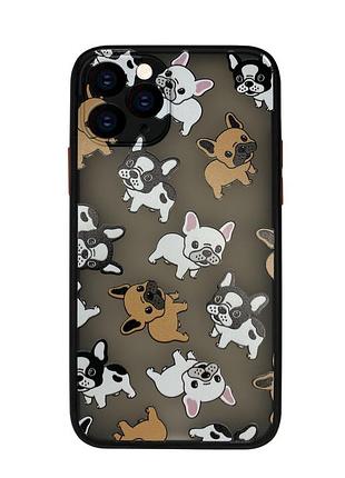 Чехол противоударный для iphone 12 pro max (13) dog собака