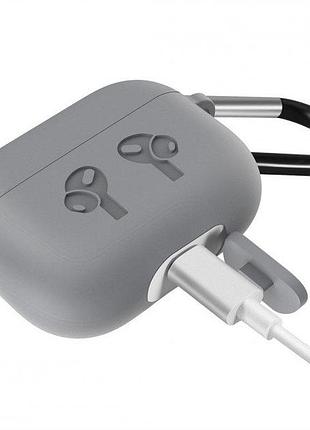 Чехол silicone case carabine airpods 3 (29) gray