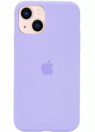 Чохол silicone full case для iphone 14 lilac (30) бузковий