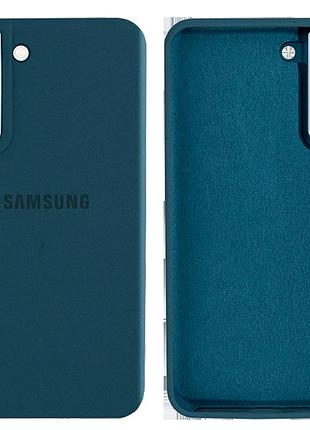 Чохол силіконовий full протиударний premium для samsung s22 (8) dark blue темно-синій