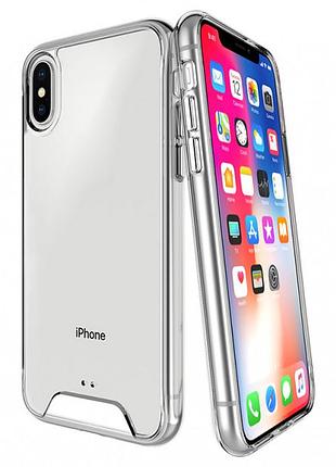 Чехол прозрачный space для iphone xs max