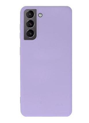 Чехол silicone case camera protective для samsung s24 plus (13) лиловый lilac 2