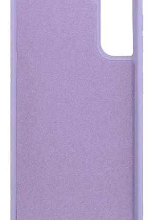 Чехол silicone case camera protective для samsung s24 plus (13) лиловый lilac 3