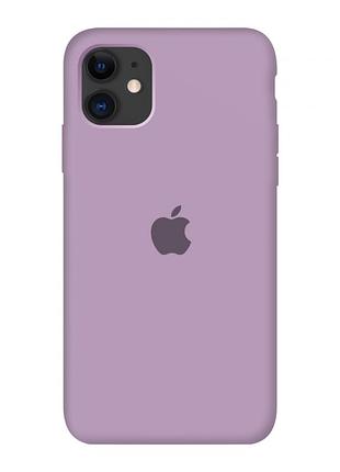 Чехол silicone case для iphone 11 blueberry черника