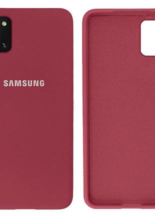 Чохол силіконовий full протиударний premium для samsung note10lite/a81/m60s (15) raspberry малиновий