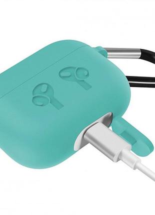 Чехол silicone case carabine airpods 3 (02) sea blue