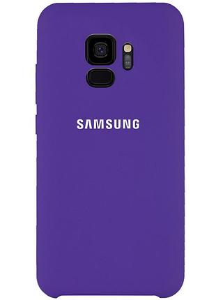 Чехол silicone case для samsung s9 (11) ultraviolet фиолетовый
