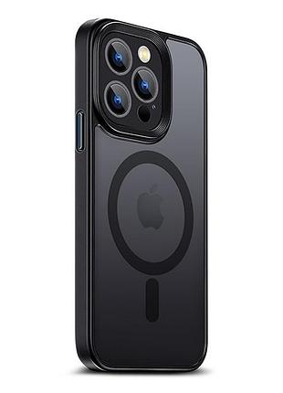 Чехол gripp case with magsafe для iphone 13 pro max - black