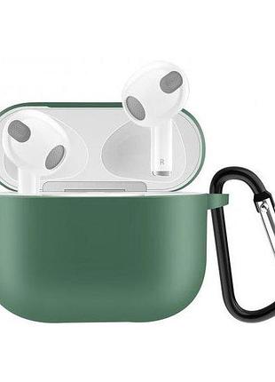Чехол silicone soft case carabine airpods 3 (41) pine green