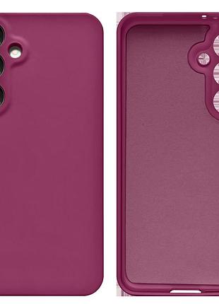 Чохол силіконовий full camera protective для samsung s24fe (23) marsala марсала