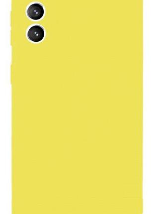 Чехол silicone case camera protective для samsung s21 plus (20) желтый yellow 2