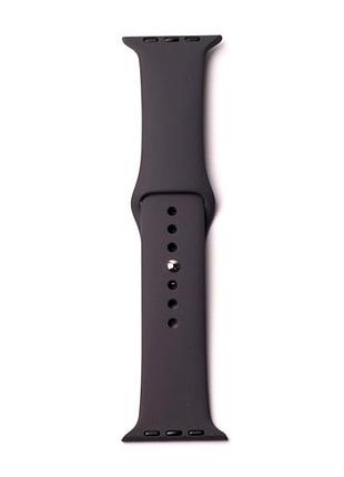 Ремешок силиконовый для apple watch 42/44/45/49mm защита от ударов новый лиловый