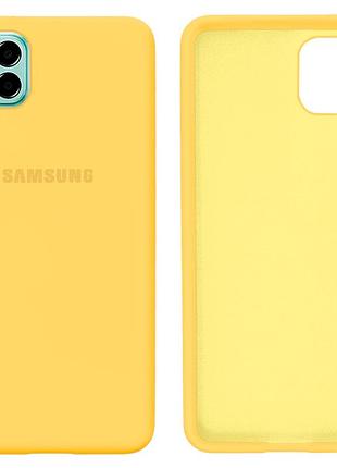 Чохол силіконовий full протиударний premium для samsung m53 (20) canary yellow жовтий
