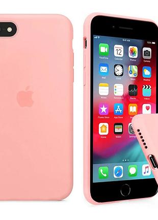 Чохол silicone full case se 2020 grapefruit грейпфрут