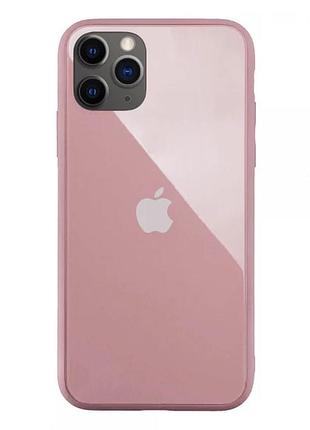 Чехол стеклянный glass case для iphone 11 pro max (14) blueberry черника